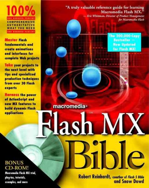 Flash MX Bible cover