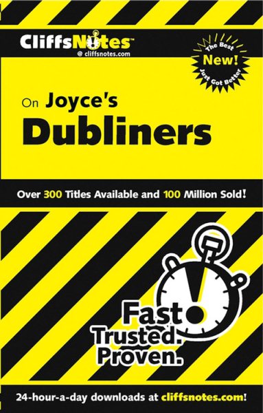 CliffsNotes on Joyce's Dubliners (Cliffsnotes Literature Guides) cover
