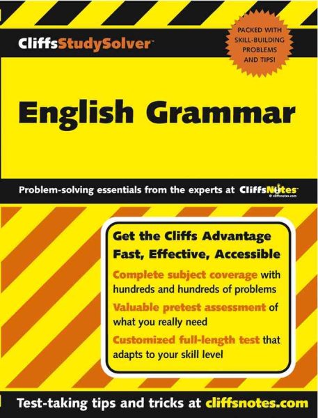 CliffsStudySolver English Grammar cover