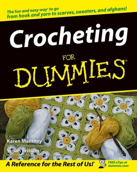 Crocheting For Dummies cover