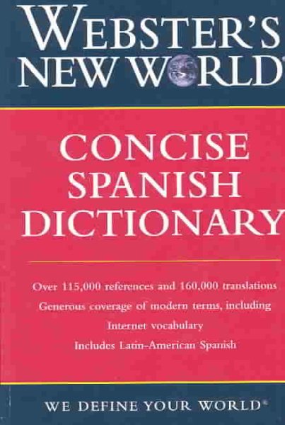 Webster's New World Concise Spanish Dictionary cover