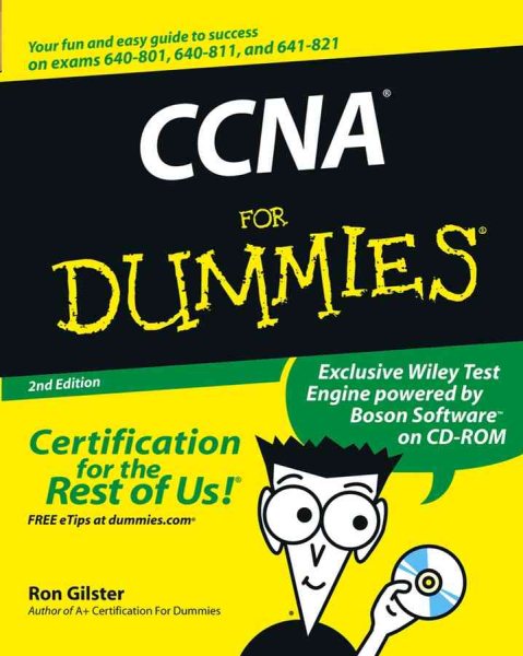 CCNA For Dummies cover