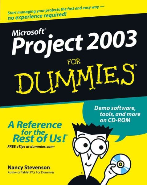 Microsoft Project 2003 For Dummies cover