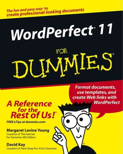 WordPerfect 11 For Dummies cover
