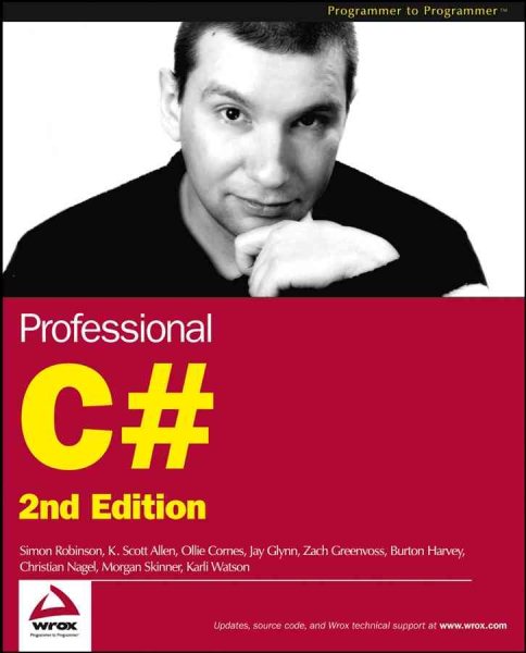 Professional C# (Programmer to Programmer) cover