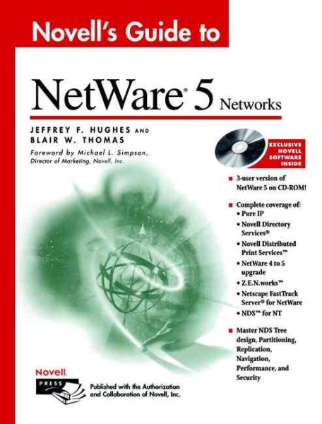 Novell's Guide to Netware 5 Networks cover
