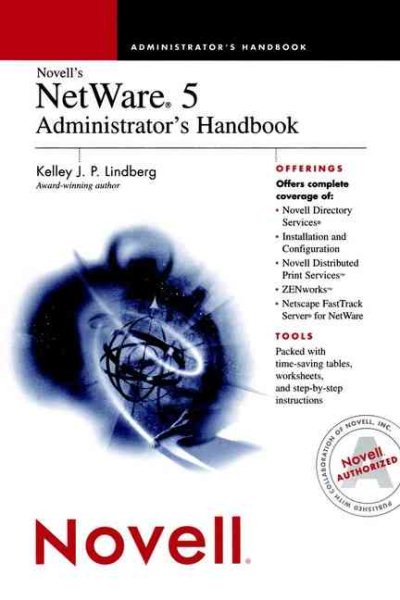 Novell's NetWare 5 Administrator's Handbook cover