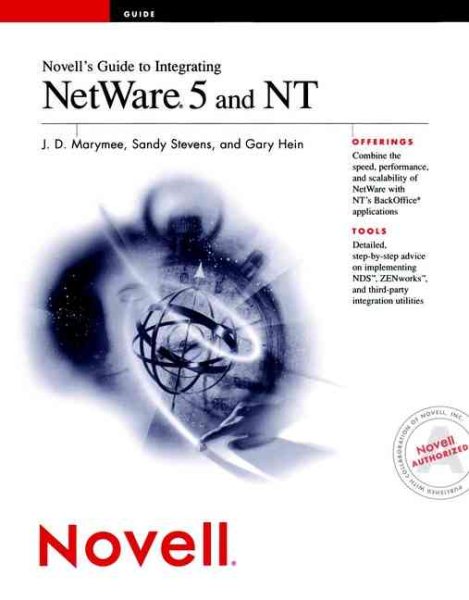 Novell's Guide to Integrating NetWare? 5 and NT cover