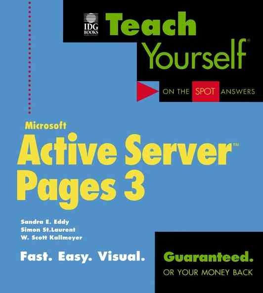 Teach Yourself? Microsoft? Active Server Pages 3 cover