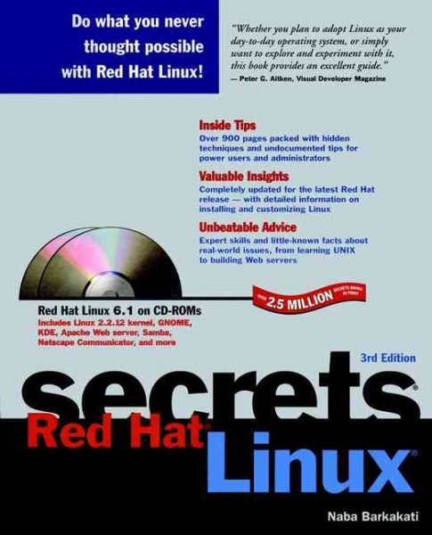Red Hat Linux Secrets cover