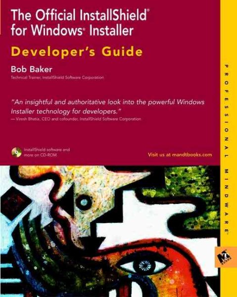 The Official InstallShield for Windows Installer Developer's Guide (Professional Mindware) cover