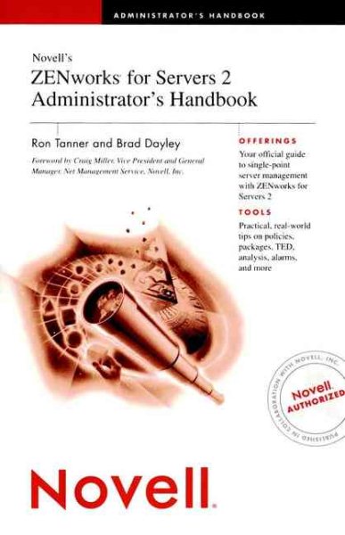 Novell's ZENworks for Servers 2 Administrator's Handbook (Novell Press) cover