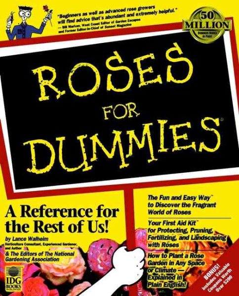 Roses For Dummies cover