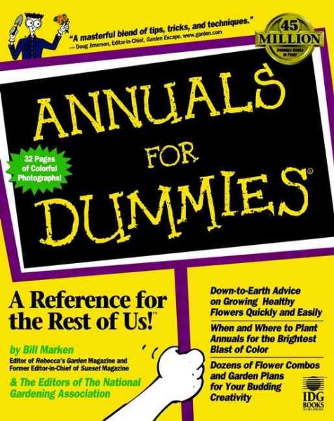 Annuals For Dummies? cover