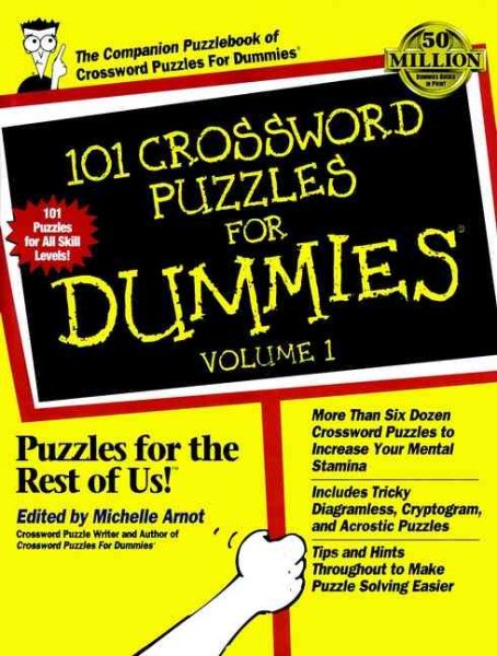 101 Crossword Puzzles For Dummies cover