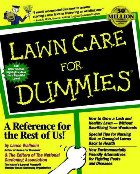 Lawn Care for Dummies cover