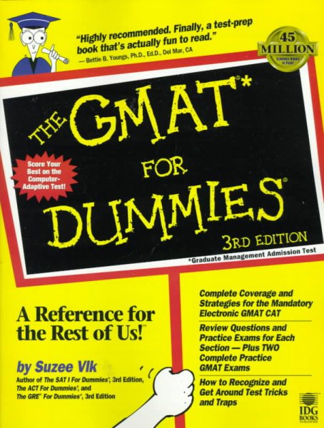 GMAT for Dummies cover