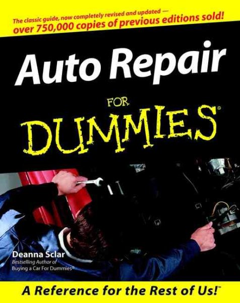 Auto Repair For Dummies cover