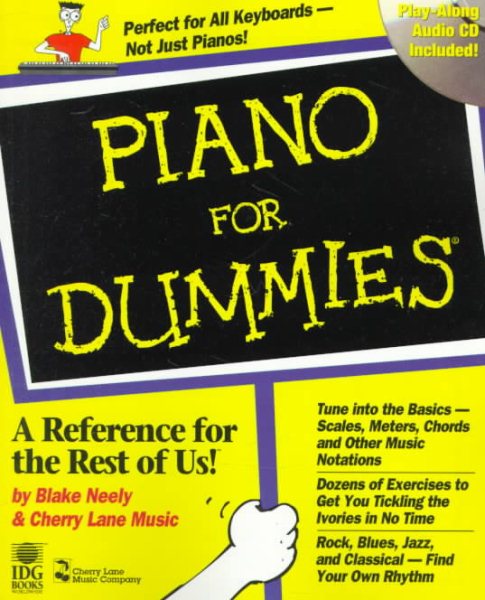 Piano for Dummies cover