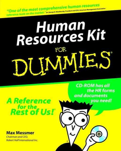 Human Resources Kit for Dummies cover
