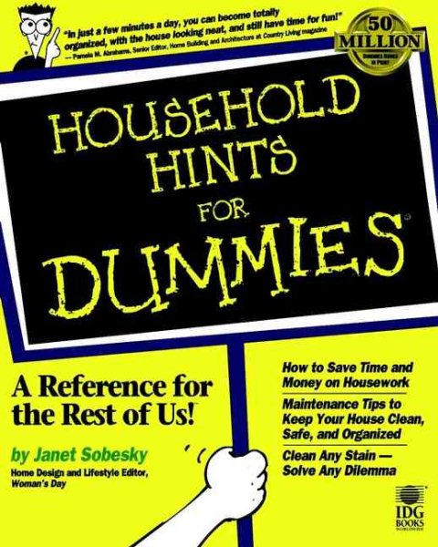 Household Hints For Dummies? cover