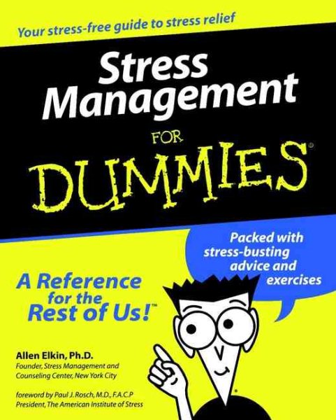 Stress Management For Dummies cover