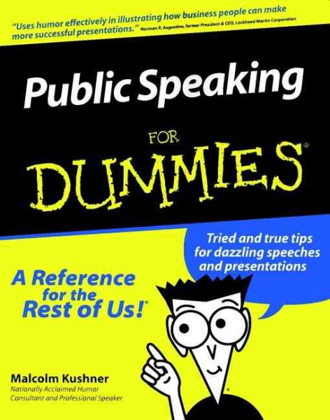 Public Speaking For Dummies? cover