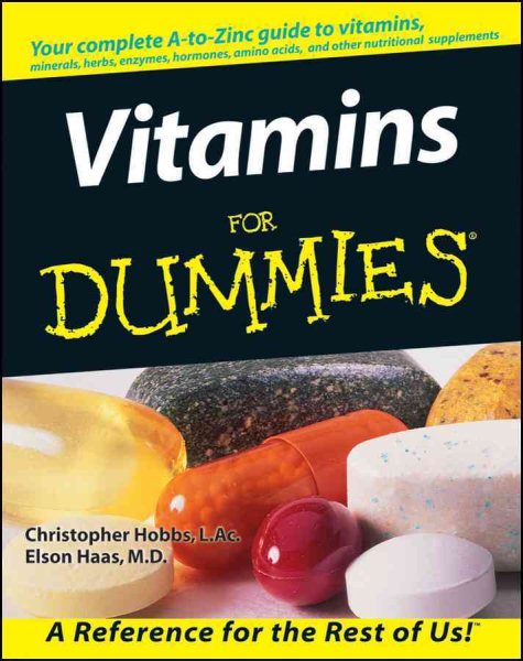 Vitamins For Dummies cover