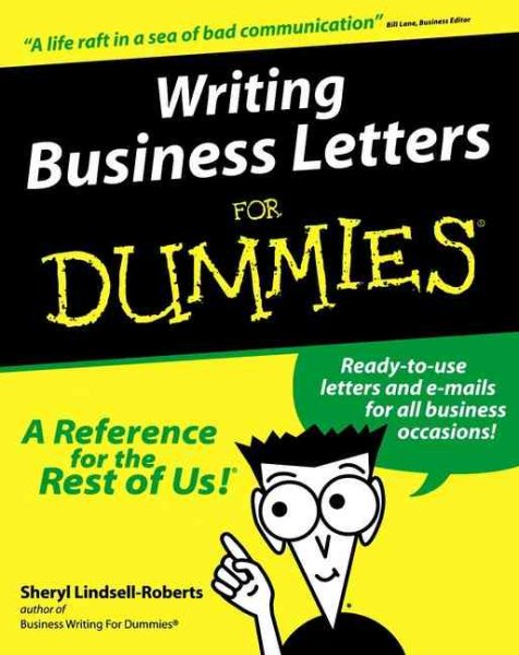 Writing Business Letters for Dummies cover