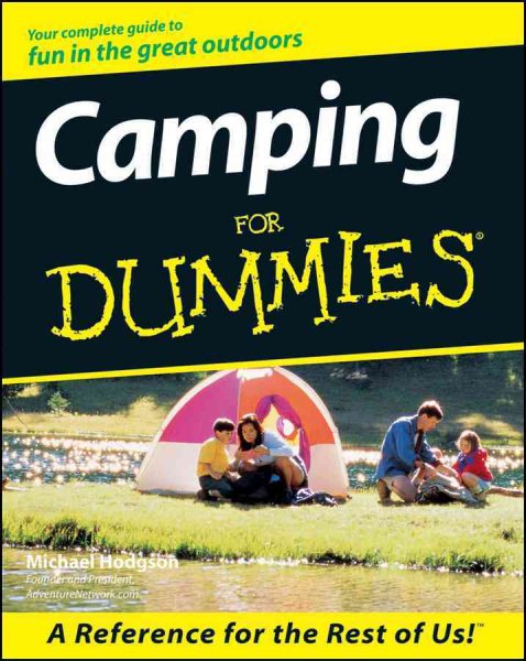 Camping For Dummies cover