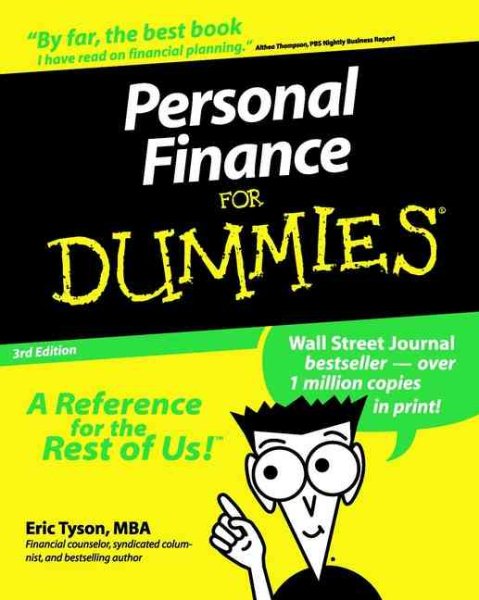 Personal Finance For Dummies (Personal Finance for Dummies, 3rd ed) cover
