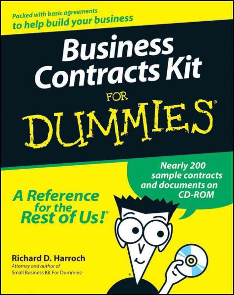 Business Contracts Kit For Dummies cover