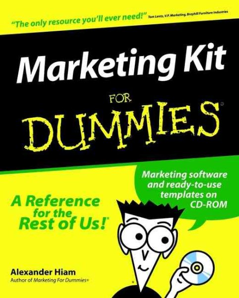 Marketing Kit for Dummies? (For Dummies (Computer/Tech)) cover