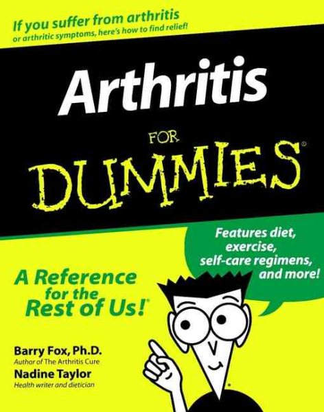 Arthritis For Dummies (For Dummies (Computer/Tech)) cover