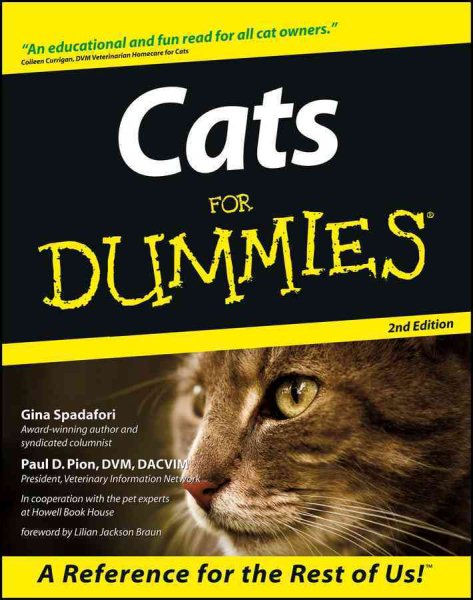 Cats for Dummies cover