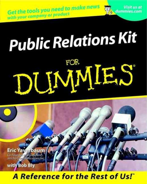 Public Relations Kit For Dummies cover