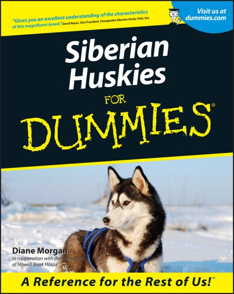 Siberian Huskies For Dummies cover