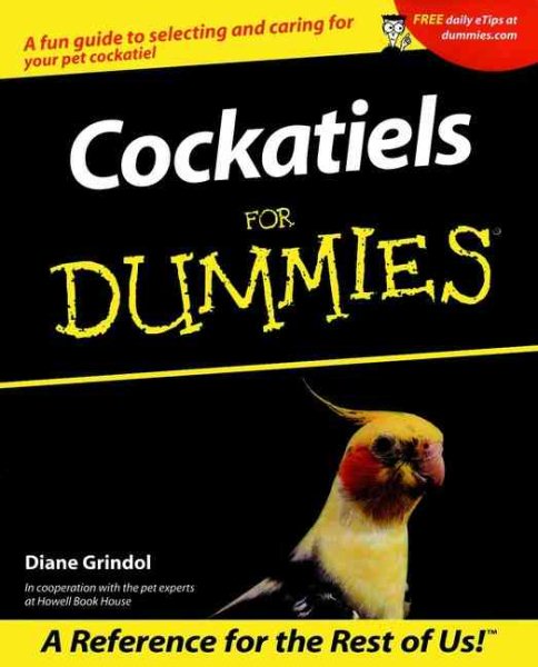Cockatiels For Dummies cover
