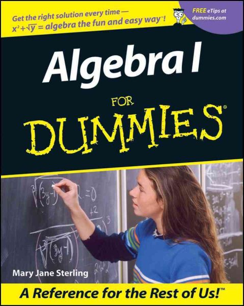 Algebra for Dummies cover