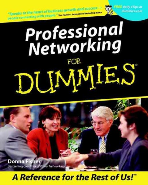 Professional Networking For Dummies cover