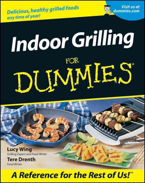 Indoor Grilling For Dummies cover