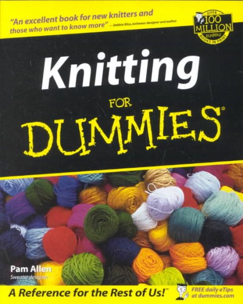 Knitting For Dummies cover