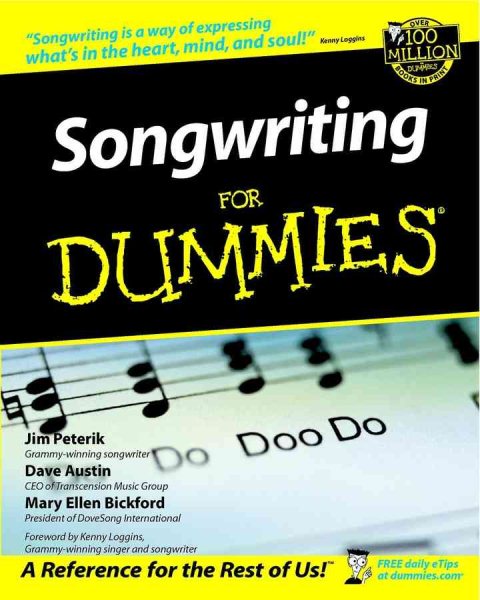 Songwriting For Dummies? cover