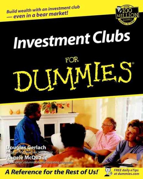 Investment Clubs for Dummies? cover
