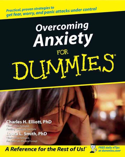 Overcoming Anxiety For Dummies cover