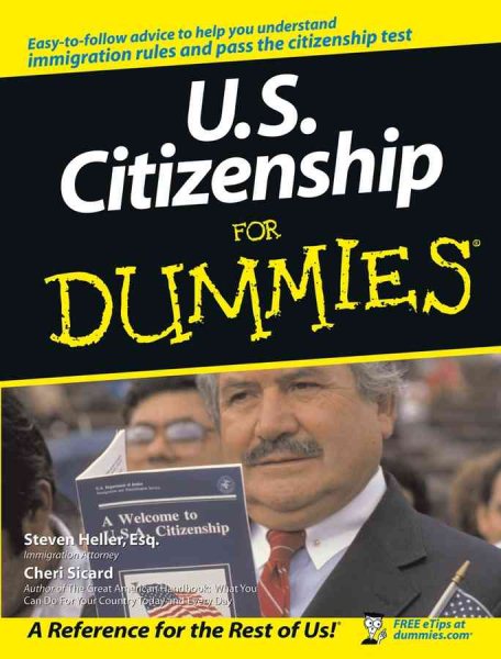U.S. Citizenship For Dummies cover
