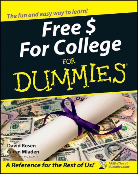 Free $ For College For Dummies cover