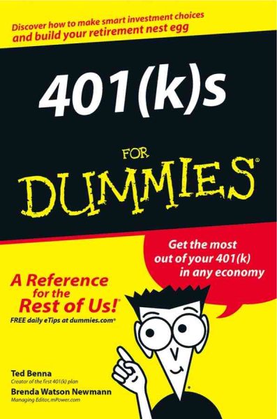 401(k)s For Dummies cover