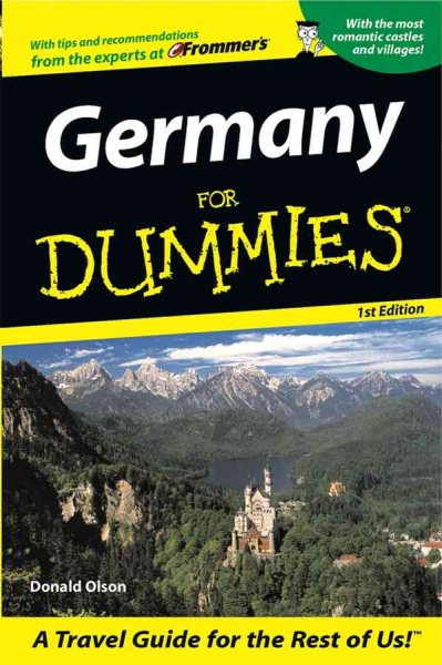 Germany For Dummies (Dummies Travel) cover