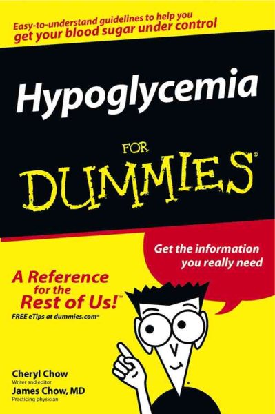Hypoglycemia For Dummies (For Dummies (Health & Fitness)) cover